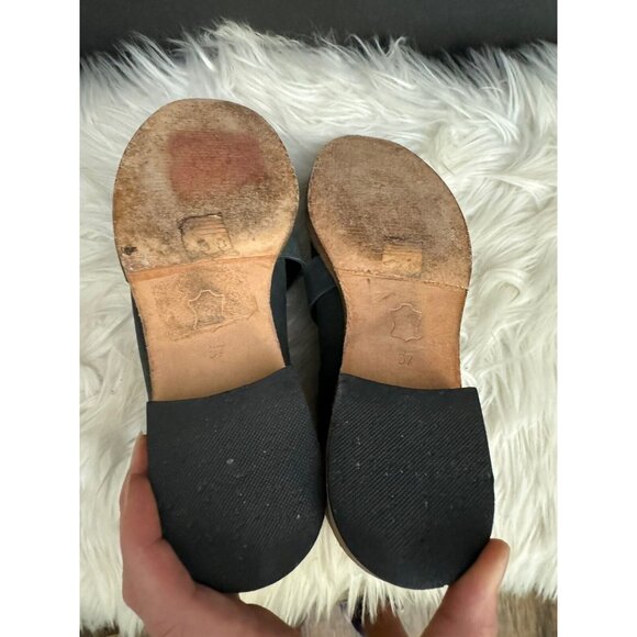 Free People Las Palmas Gray Ankle Boot Booties Size 37 US 6.5 Comfort - Picture 5 of 16